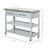 HOMCOM Kitchen Island With Stainless Steel Top-588042428