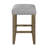 Chapin Grey And Oak Counter Height Stools (Set Of 2)
