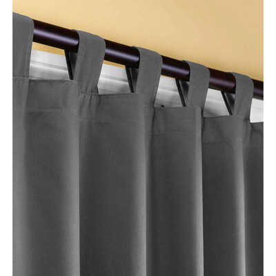 Cotton Blend Room Darkening Sliding Panel Pair