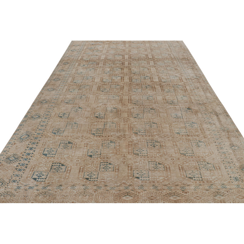 One-of-a-Kind Rectangle 8' X 13'3" Hand Knotted Area Rug