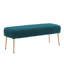 Banc rembourré en velours Aghvarth-1433399232