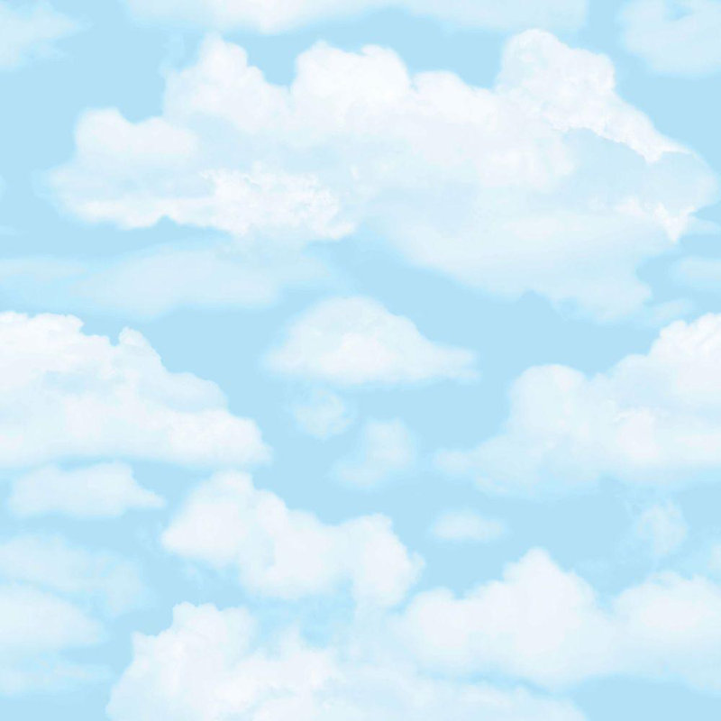 Rouleau de papier peint 33 pi x 20,5 po Cloud 9