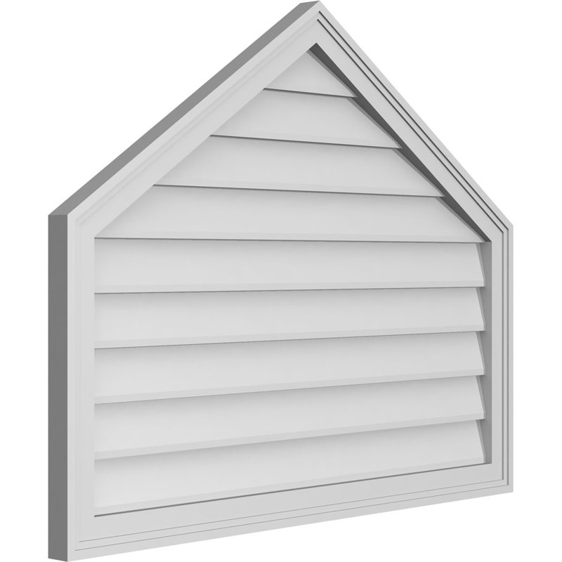 Ventilé à pignon non-fonctionnel Signature, H 30 po x l 38 po x P 1,5 po