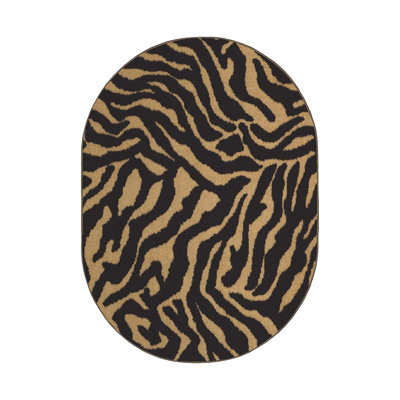 Tapis brun / noir Furnish My Place