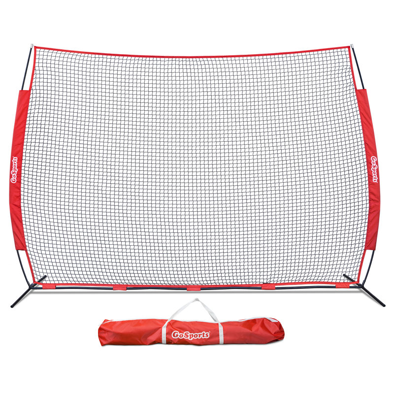 GoSports Portable 12 ft x 9 ft Sports Barrier Net - Great for Any Sport - Includes Carry Bag