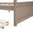 Wood Canopy Bed With Trundle Bed-430650334