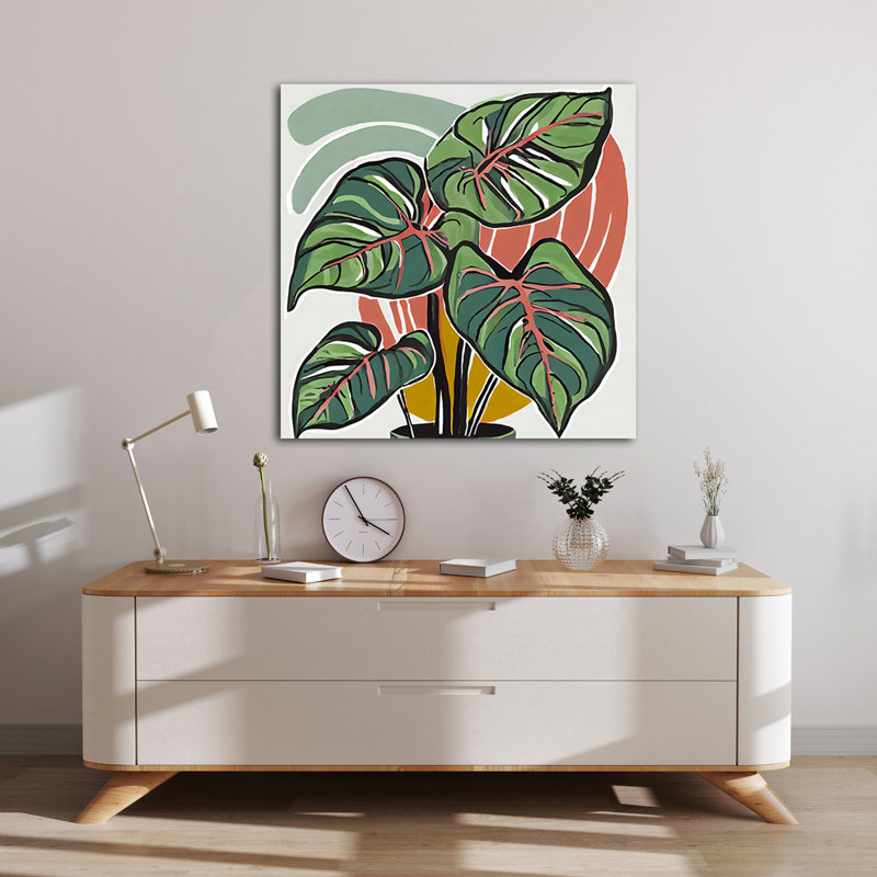 Elephant Ears, 42" H x 42" W