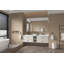 Armoire de salle de bain avec tiroir de rangement et tablette-31346091