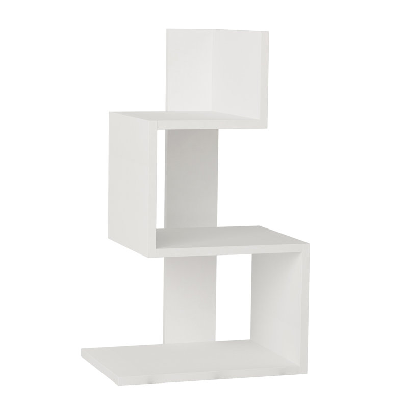 Chambers Modern 3-Tier Side Table, White