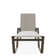 Holna Outdoor Rust-Resistant Metal Chaise Lounge