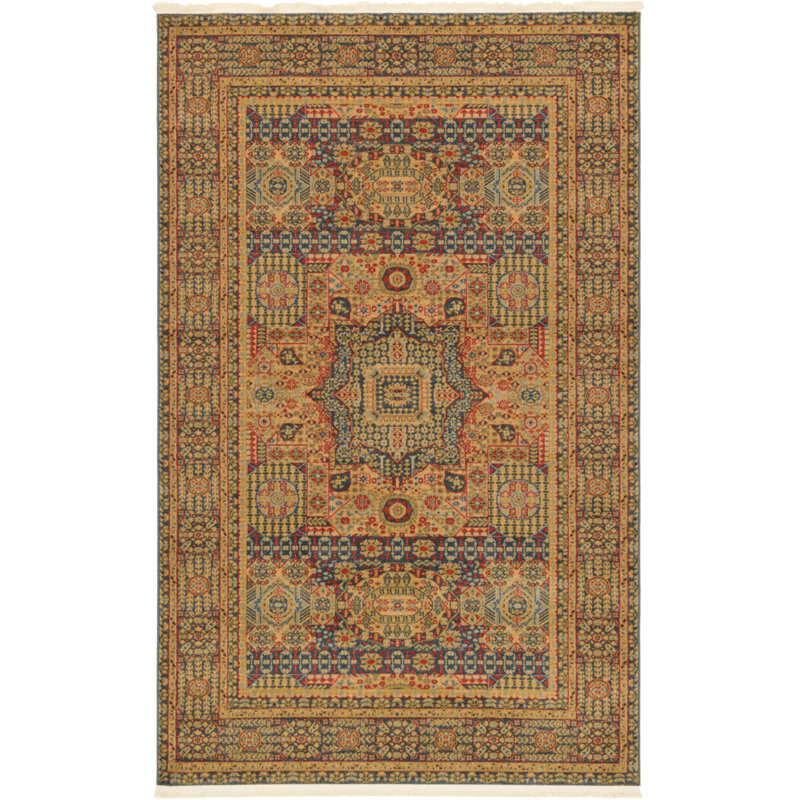 Oriental Area Rug, Rectangle 152 x 244cm
