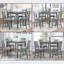 Table de salle à manger carrée L 34,5 po x l 34,5 po Holtman-1801860766-1801860767
