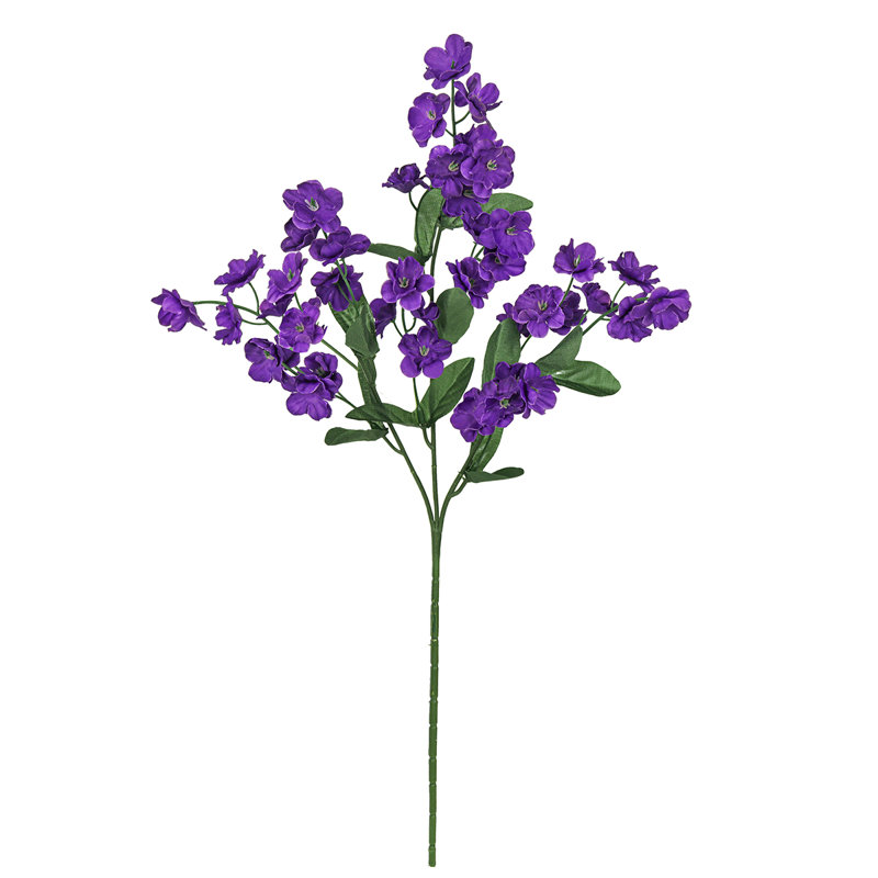 Tige de fleur artificielle Gipsophila, Mauve