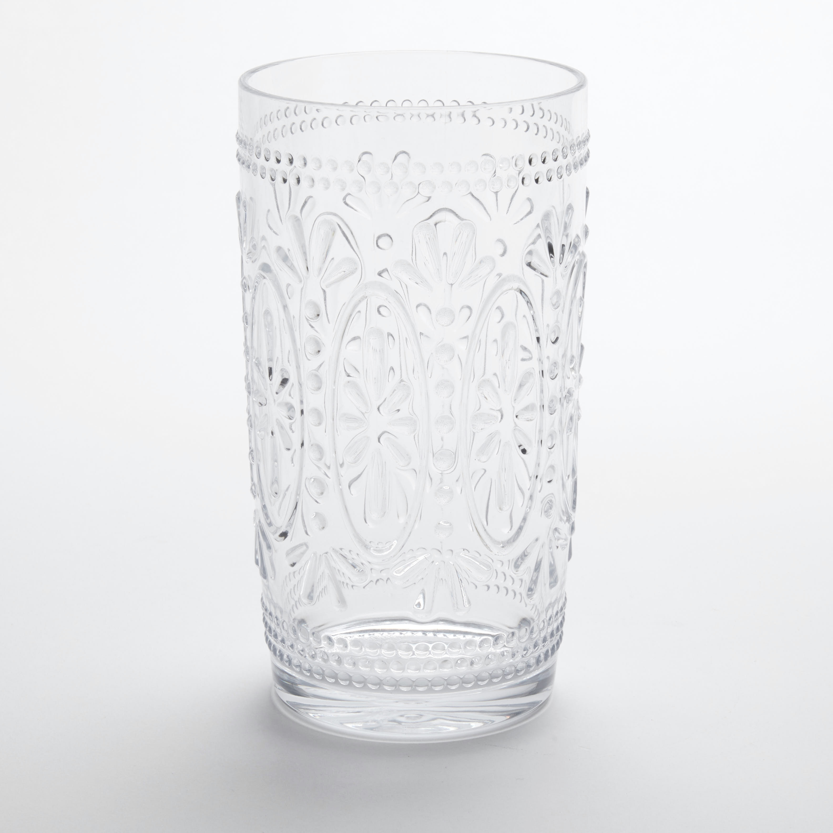 Bloomsbury Market Ballico 6 - Piece 16oz. Glass Drinking Glass Glassware  Set & Reviews