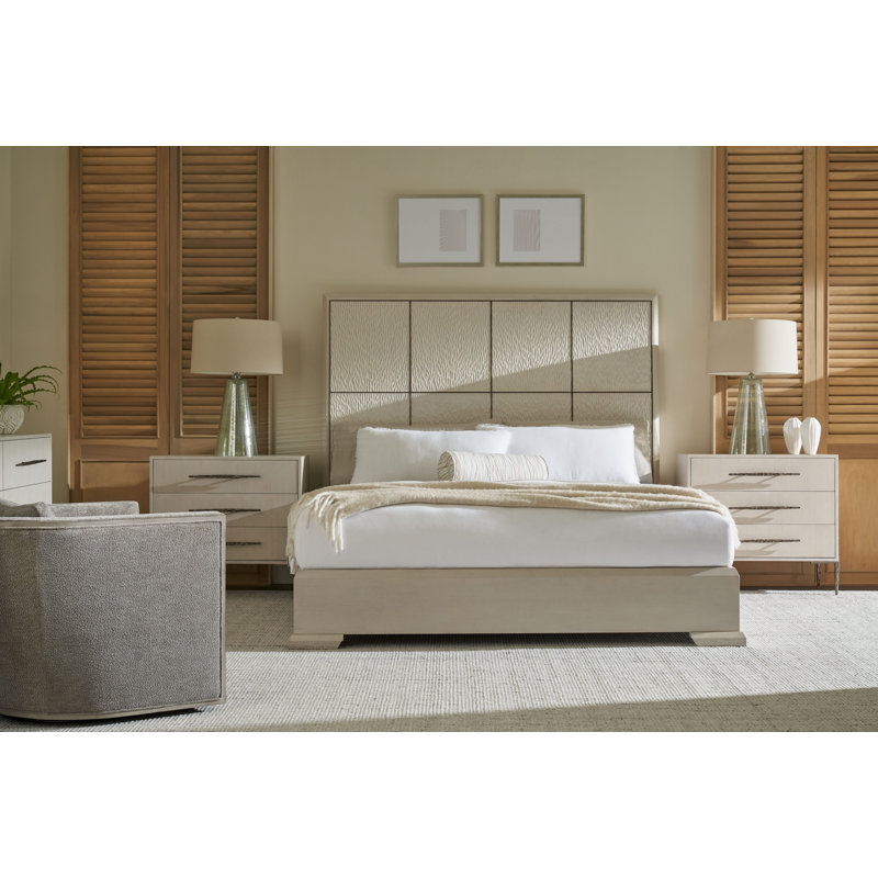Essence Solid Wood Bed, Queen, Opal