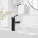 Single-Hole Single-Handle Bathroom Faucet With Pop-Up Drain Assembly  In Matte Black