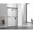 47" - 48" W x 76" H Double Sliding Frameless Shower Door-85752693
