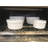 Furmaware  8 oz White Ceramic Round Ramekins