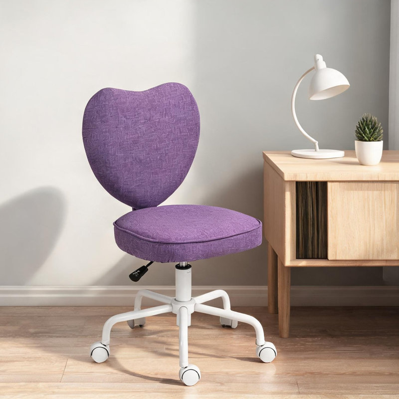 Chaises de bureau en lin et mousse, conception réglable et siège pivotant, 40 po x 50,2 po x 88,9 po