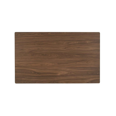 Rectangular Solid Wood Base Dining Table