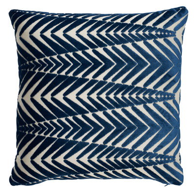 Schumacher x Neisha Crosland Zebra Velvet Pillow