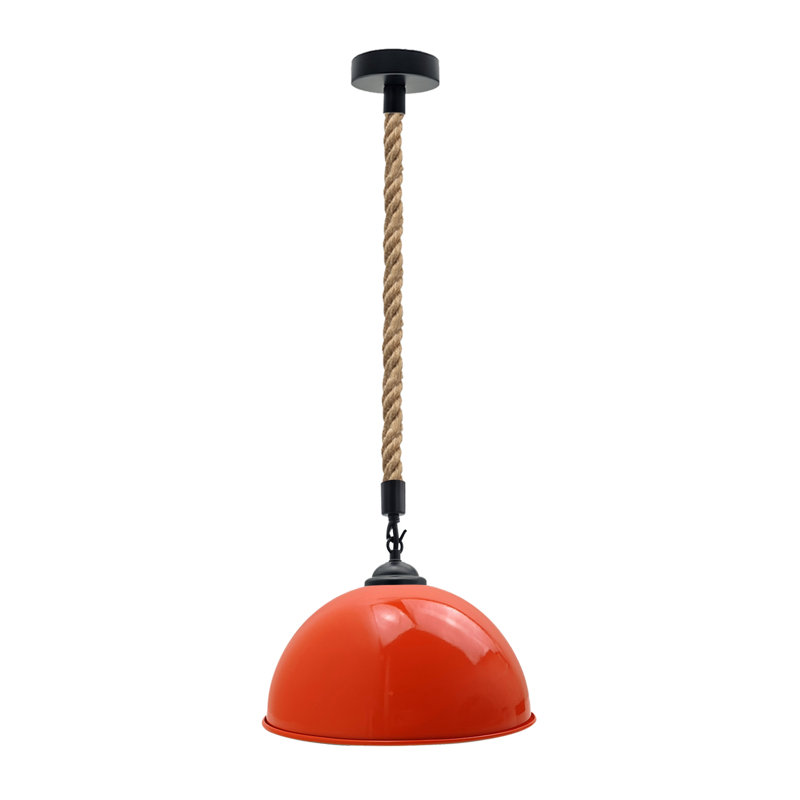Glidden 1 - Light Single Pendant, Orange
