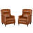 Doersten 28.3" W Genuine Leather Push-Back Recliner-101898358