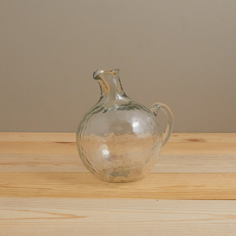 Pichet en verre Pebble