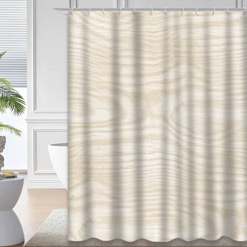 Bois blanc sans couture rétro ivoire rustique vieilli vieilli avec 12 crochets, L 72 po x l 78 po