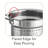 Tramontina Gourmet Prima 8 qt. Pot Insert with 9.45" Diameter