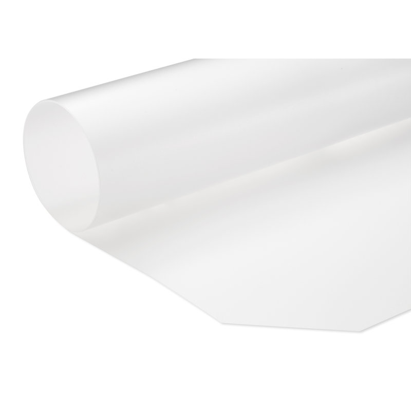 Tablette transparente TRINITY Frosty (ensemble de 4), 48 po x 18 po