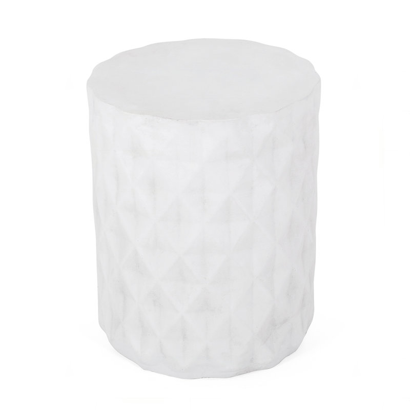 Outdoor LightWeight Concrete Side Table