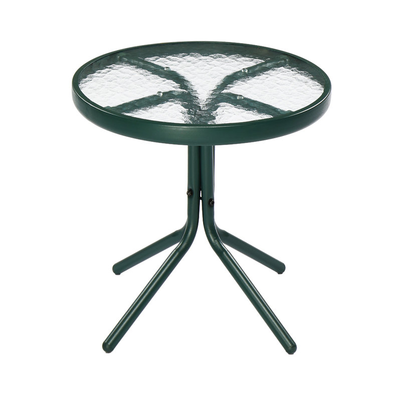 18In Round Outdoor Side Table,Green, Green