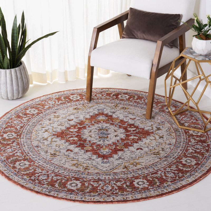 Sierra Performance Oriental Rug, Round 6'