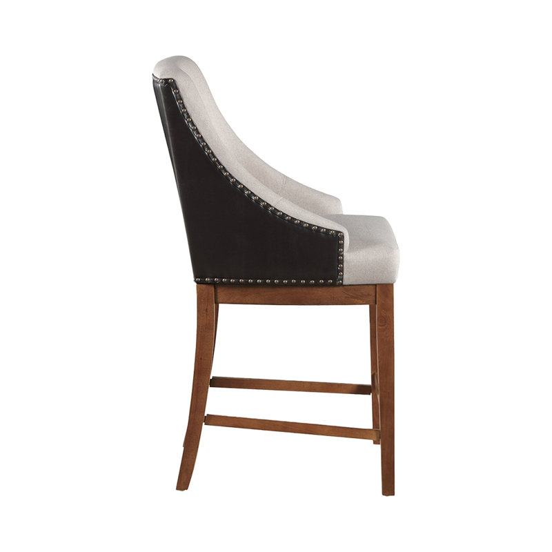 CHAISE DE COMPTOIR DE L 22,4 po (ensemble de 2), brun