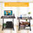 Mayu Aluminum Computer Desk-2065904769