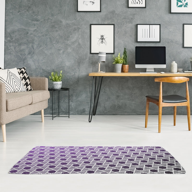 Chenille Geometric Indoor Rug, Rectangle 2' x 3'