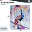 Paon radiant sur toile, conception de Tabz Jones-1635994320