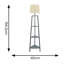 Arleigh 156.2cm Traditional Floor Lamp-460518135-460518134-460518141