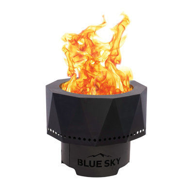 Blue Sky 8.5'' H x 16.8'' W Steel Wood Burning Outdoor Fire Pit | Wayfair