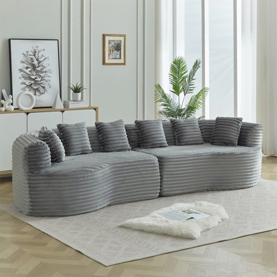 Curved Sectional Sofa
