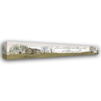 Alcott Hill® Jacobs, toile tendue sur toile Billy Gallery: Let Us Be Silent