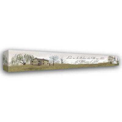 Fleur De Lis Living Jacobs, Billy Gallery Wrapped Canvas Art Titled: Let Us Be Silent