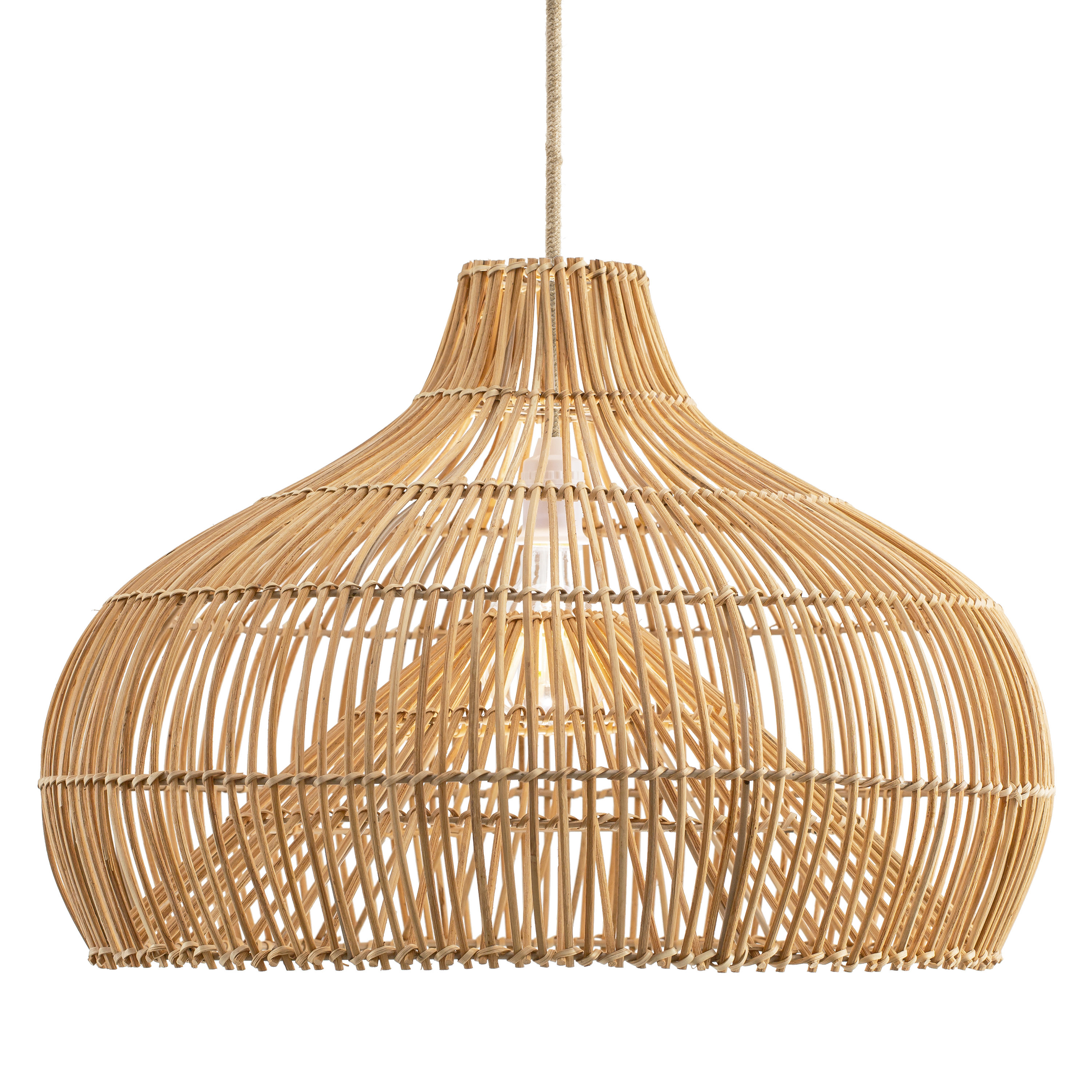 Bay Isle Home Orodell - Light Natural Dome Pendant | Wayfair