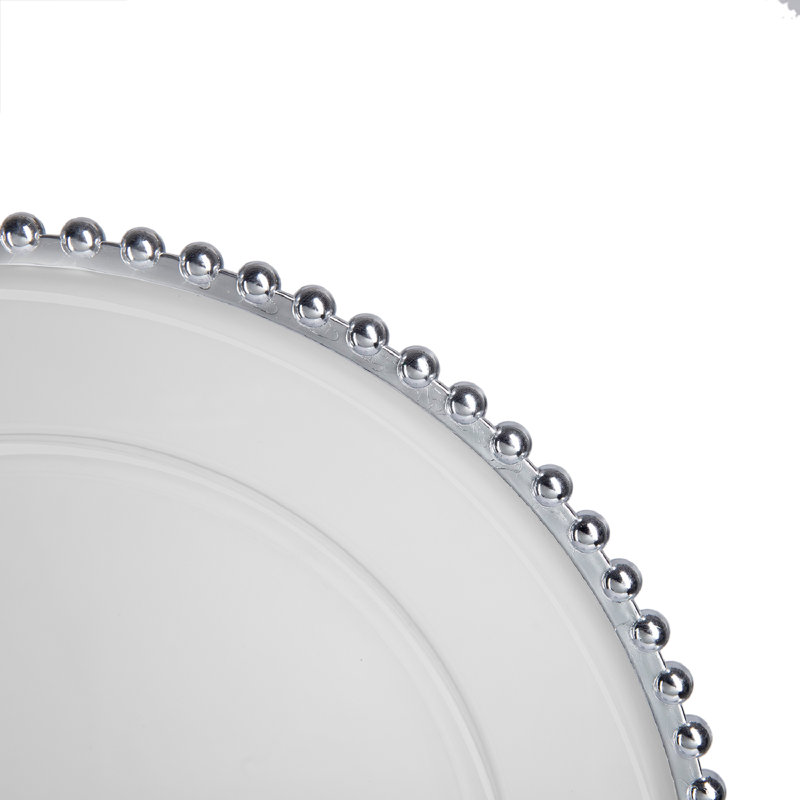 Assiette décorative Azmi, Argent