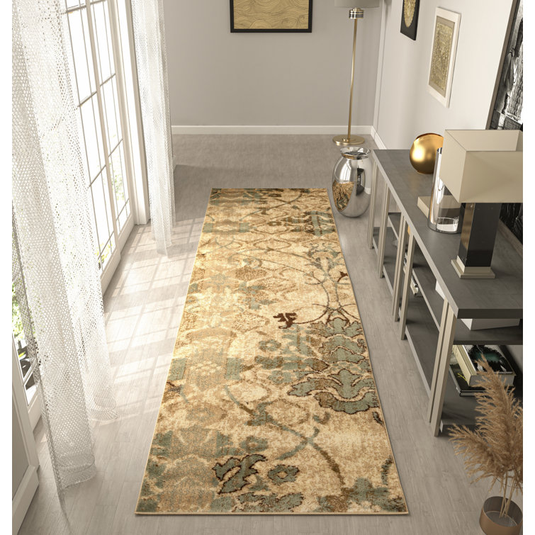 Adelayda Wool Patchwork Indoor / Outdoor Rug