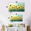 Dondria - - Décoration murale tournesols - Art mural traditionnel-1488189161-1488189165