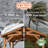 Backyard Discovery Norwood 14' x 10' Cedar Wood Outdoor Patio Gazebo with Hardtop Galvanized Steel Peak Roof and PowerPort