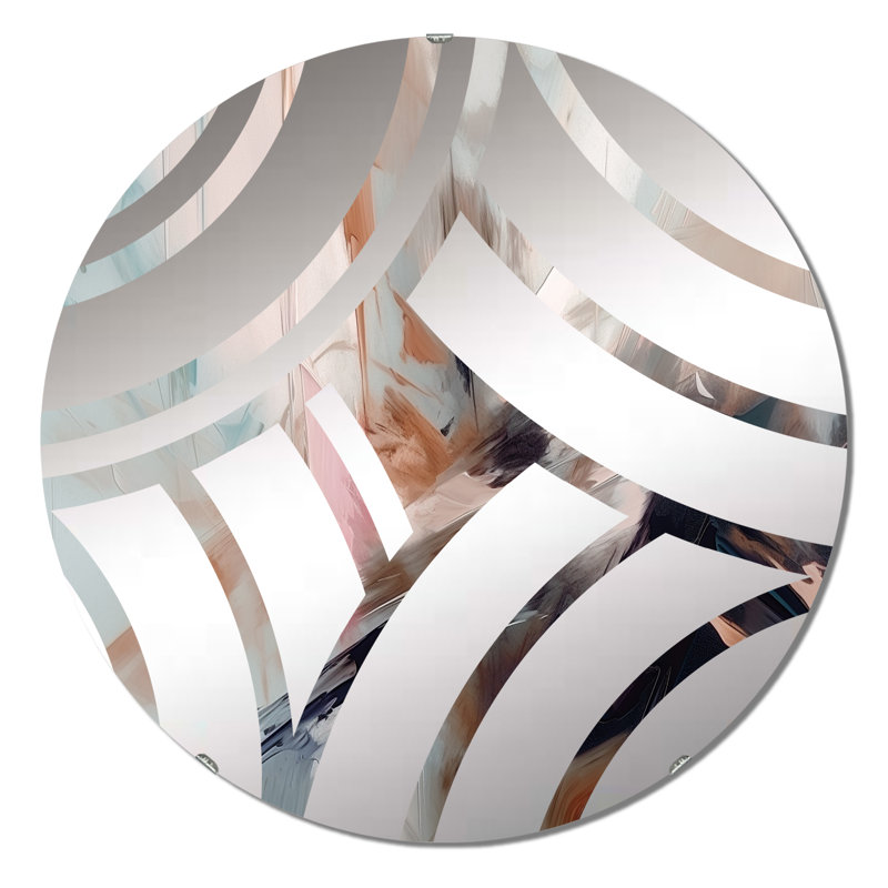Vidyuth - Miroir décoratif, 23,6 po x 23,6 po
