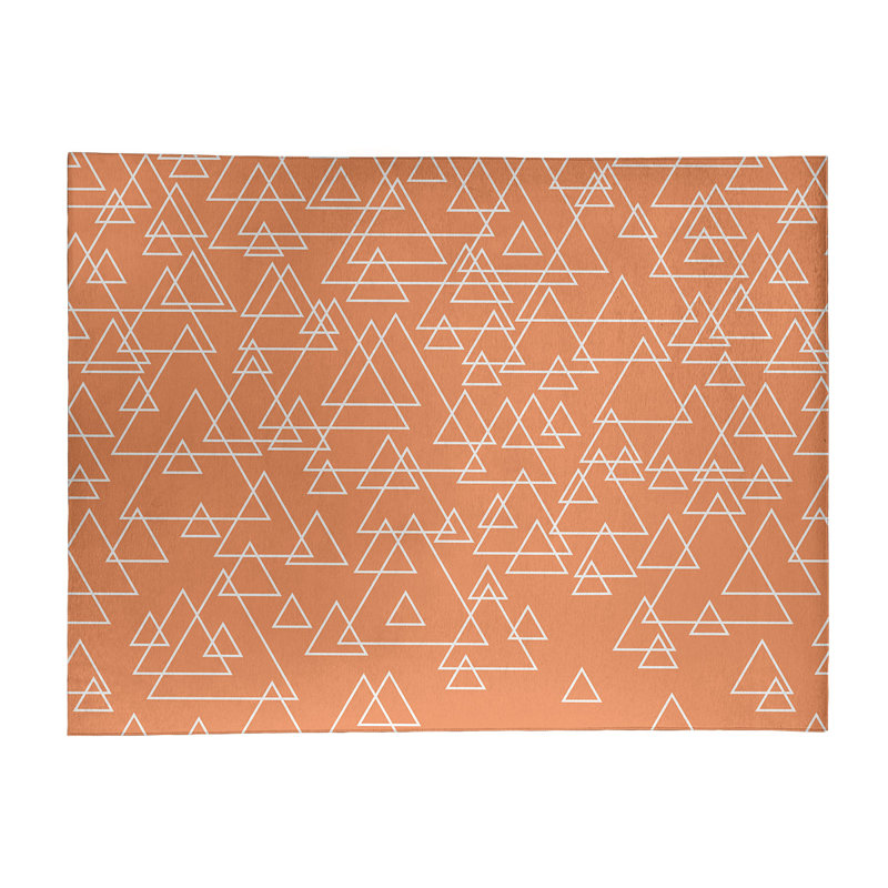 Chenille Geometric Indoor Rug, Rectangle 3' x 5'